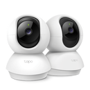 Pan/tilt home security wi-fi camera, 2-pack spec: 1080p, 2.4 ghz, horizontal 360º feature: pan/tilt, motion detection and notifications, sound and light alarm, remote control, two-way audio, voice control (works with google assistant and alexa), local sto,  Camere supraveghere IP | electropc.ro