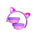 Powerlocus casti pentru copii, wireless, bobo cat ears, purple/pink,  Casti audio | electropc.ro