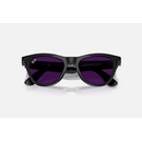 Ray-ban meta skyler ai glasses shiny black/transitions amethyst,  Gadgeturi | electropc.ro