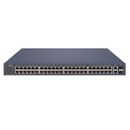 Switch poe hikvision ds-3e1552p-si: 48 x 10/100/1000m poe ports, 2 x gigabit rj45, 2 x gigabit sfp, buget poe 470 w, tensiune alimentare 100 to 240 v ac, 50/60 hz, max. 7.5 a, dimensiuni: 440.00 mm × 44.00 mm × 323.80 mm, greutate: 4.35kg, montare in rack,  Switch-uri | electropc.ro
