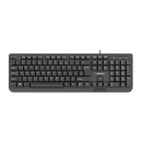 Tastatura cu fir natec trout slim, lungime cablu 180 cm, numar taste 104, negru,  Tastaturi | electropc.ro