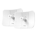 Tp-link omada beam bridge 5 ur kit (ac867) 5ghz 2-stream ip65 outdoor wi-fi 5 wireless bridge with 1gbe x1 (poe+ 15.8w), interface 1 x 10m/100m/1000mbps gigabit ethernet port (rj45); poe in,  Access point & Range Ext. | electropc.ro