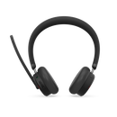 Lenovo anc headset 6550. product type: headset. connectivity technology: wireless, bluetooth. recommended usage: office/call center.  headphone frequency: 20 - 20000 hz. wireless range: 30 m. cable length: 1.3 m. weight: 165 g. product colour: black,  Casti audio | electropc.ro