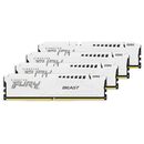 Memorie ram kingston ddr5 64gb 6000mhz cl 40 1.35v fury beast white,  Memorii RAM Desktop | electropc.ro