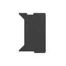 Piesa birou genesis holm modular right 50 cm, material mdf, culoare antracit,  Birouri gaming | electropc.ro