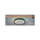 Plafoniera led cct cu ventilator osram murlan cu telecomanda, 43w, 2150lm, lumina alba si color (3000-6500k), dimabila, ip20, max 1169 m³/h, timer 1h-4h-8h, negru/alb,  Corpuri de iluminat inteligente pentru interior | electropc.ro