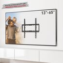 Suport tv de perete barkan fix, compatiblitate ecran 13-65", greutate maxima suportata 50kg, vesa 75x75~400x400, negru,  Suporturi TV & Monitor | electropc.ro