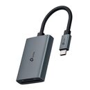 Usb3.0 type-c to sd & microsd 4.0 adapter spec: 1 × usb-c connector，1 × sd + 1 × microsd(support uhs-ii 312mbps) port feature: plug and play, fast heat dissipation, flexible and durable,  Cabluri periferice | electropc.ro