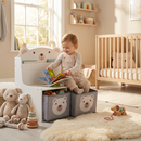 Bancuta cu spatiu de depozitare jucarii si carti bear, u-grow,  Mobilier camera copii | electropc.ro