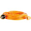 Cordon bachmann fisa+priza tip schuko, cablu ho5vv-f 3g1, 10m, culoare orange;,  Prelungitoare | electropc.ro