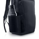 Dell ecoloop essential backpack 16" cp3724 colour: black, features: made with solution-dyeing process for polyester that can generate up to 97% less greenhouse gas emissions, water impact and fossil fuels than traditional dyeing processes, exterior main f,  Genti laptop | electropc.ro