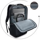 Dell ecoloop essential backpack 16" cp3724 colour: black, features: made with solution-dyeing process for polyester that can generate up to 97% less greenhouse gas emissions, water impact and fossil fuels than traditional dyeing processes, exterior main f,  Genti laptop | electropc.ro