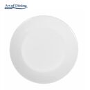 Farfurie intinsa opal alb 25 cm,  aida, art of dining,  Farfurii & Boluri de Servire | electropc.ro