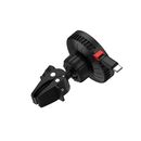 Lemontti suport auto magsafe magnetic cu incarcare wireless si cablu retractabil type-c 1m, prindere ventilatie, negru,  Accesorii | electropc.ro