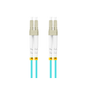 Patch cord fibră mm lc/upc-lc/upc duplex 5 m lszh om3 50/125 3,0 mm aqua,  Alte accesorii retea | electropc.ro