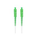 Patch cord fibră sm sc/apc-sc/apc simplex 5 m lszh g657a2 3,0 mm alb,  Alte accesorii retea | electropc.ro