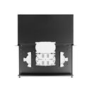 Patch panel fibră rack 19" 1u  12x sc simplex / 12x lc duplex, negru + accesorii,  Alte accesorii retea | electropc.ro