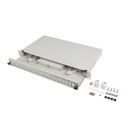 Patch panel fibră rack 19" 1u  24x sc duplex / 24x lc quad, gri + accesorii,  Alte accesorii retea | electropc.ro