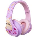 Powerlocus casti pentru copii, wireless, p2 angry birds pink,  Casti audio | electropc.ro
