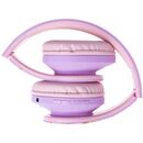 Powerlocus casti pentru copii, wireless, p2 angry birds pink,  Casti audio | electropc.ro