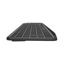 Tastatura wireless natec turbot 2,  material taste abs, numar taste 90, mecanism taste x-scissors, toucpad pentru smart tv inclus, negru,  Tastaturi | electropc.ro
