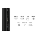 Televizor qled smart tcl 65p71k, 164 cm, 4k, google tv, clasa e,  Televizoare | electropc.ro