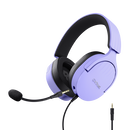 Trust gxt 489p fayzo. product type: headset. connectivity technology: wired. recommended usage: gaming. headphone frequency: 20 - 20000 hz. cable length: 1.2 m. weight: 255 g. product colour: black, purple,  Casti audio | electropc.ro