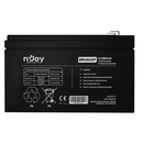 Acumulator njoy gpl09122f 12v 30.55w/cell, capacitate 32.00w/cell evaluat la 10v15 min, tensiune 12v, tip vrla - fara mentenanta, caracteristici: sigilata complet si fara intretinere, pana la 500 de cicluri la 100% dod, utilizare standard 9 ani, auto-desc,  Accesorii UPS-uri | electropc.ro
