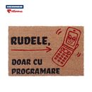 Covoras intrare cocos 60x40cm,fun, phone,  Covorase intrare | electropc.ro