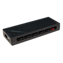 Fan hub spacer pt. maxim 6 ventilatoare argb, telecomanda pt. setat iluminarea rgb, sincronizare cu mb, alimentare 4-pin/ &nbsp;culori 3-pin, magnetic, black,  Periferice Diverse | electropc.ro