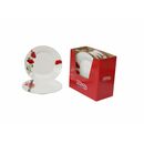 Farfurie intinsa portelan 23 cm, lera,  Farfurii & Boluri de Servire | electropc.ro