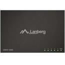 Switch lanberg dsm1-1005, 5 porturi 1000base-t, unmanaged, maxiumum network link speed 1gb/s, latime de banda suportata 10 gbps, negru,  Switch-uri | electropc.ro