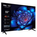 Televizor tcl led 55p61k, 139 cm, smart google tv, 4k ultra hd,  Televizoare | electropc.ro