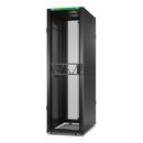 Apc netshelter sx, generatia 2, 42u, 1991 h x 600 l x 1070 a mm, cu panouri laterale, negru,  Cabinete metalice | electropc.ro
