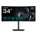 Monitor gaming gigabyte gs34wqca, 34", 3440 x 1440 pixeli, black,  Monitoare LED | electropc.ro