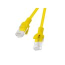 Patchcord cat.6 utp 0.5m yellow fluke passed lanberg,  Alte accesorii retea | electropc.ro