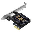 Adaptor wireless tp-link, tx201, 2.5 gigabit pcie, standarde și protocoale: ieee 802.3, ieee 802.3u, ieee 802.3ab, ieee 802.3bz, ieee 802.3x, interfata: 1× pci express 2.1 x 1, 1× rj45 gigabit/megabit port, dimensiuni: 120.8 × 98.2 × 21.5 mm.,  Routere Wireless | electropc.ro