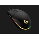 Logitech mouse cu fir g102 rgb, 6 butoane, 8000 dpi, senzor optic, usb, negru,  Mouse | electropc.ro