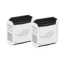Router wireless asus gt6(w-2-pk)white, tri-band, wi-fi 6, standard retea: wifi 6 (802.11ax), ipv4, ipv6, backwards compatible with 802.11a/b/g/n/ac wi-fi, segment ax10000, , 2.4ghz  574mbps, 5g-1hz 4804mbps, 5g-2 4804mbps, 9 antene interne, procesor 1.7gh,  Routere Wireless | electropc.ro