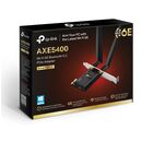 Adaptor wireless tp-link, archer txe72e, ax5400, 2 x antene externe dual-band 5ghz, 2.4 ghz, pci-e wi-fi 6e dimensiuni: 55 × 36 × 11.5 mm, bluetooth 5.2.,  Routere Wireless | electropc.ro