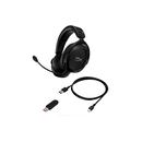 Casti cu microfon hp gaming, hyperx cloud stinger 2, full size, 15-25000hz, 60 ohm, wireless, culoare neagra, jack 3.5 mm,  Casti audio | electropc.ro