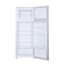 Frigider cu 2 usi heinner hf-h2206se++, clasa energetica: e, capacitate totala: 206 l, capacitate frigider: 169 l, capacitate congelator: 37 l, control mecanic cu termostat ajustabil, lumina led, 3 rafturi sticla frigider, compartiment pentru fructe si le,  Frigidere | electropc.ro