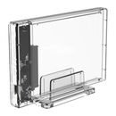Rack hdd orico 2159c3 usb 3.1 2.5” transparent, protocol usap si trim, include suport, compatibil cu hdd/ssd 2.5” sata (grosimemaxima 9.5mm), capacitate maxima: 4tb , conectivitate usb 3.1 6gbps, constructie din plastic, include cablu usb 3.1, plug and pl,  Hard Disk-uri externe | electropc.ro