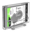 Rack hdd orico 2159c3 usb 3.1 2.5” transparent, protocol usap si trim, include suport, compatibil cu hdd/ssd 2.5” sata (grosimemaxima 9.5mm), capacitate maxima: 4tb , conectivitate usb 3.1 6gbps, constructie din plastic, include cablu usb 3.1, plug and pl,  Hard Disk-uri externe | electropc.ro