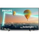 Televizor philips ambilight 43pus8007/12 (model 2022) 43"(108cm), led 4k, black, flat, android tv, mirroring ios/android,  Televizoare | electropc.ro