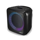 Boxa portabila akai abts-s6, bluetooth 5.0, putere reala 20w, radio fm, functie karaoke, lumini dinamice, telecomanda, intrare microfon, difuzor 6.5", tripod pentru sustinere,  Sisteme audio | electropc.ro