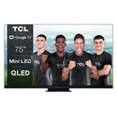 Televizor tcl qled 75c935, 189 cm (75"), smart google tv, 4k, 144 hz,  Televizoare | electropc.ro