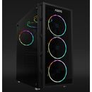 Carcasa aqirys antares midi tower black  rgb,  Carcase | electropc.ro