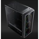 Carcasa aqirys antares midi tower black  rgb,  Carcase | electropc.ro