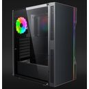 Carcasa aqirys electra midi tower black  rgb,  Carcase | electropc.ro